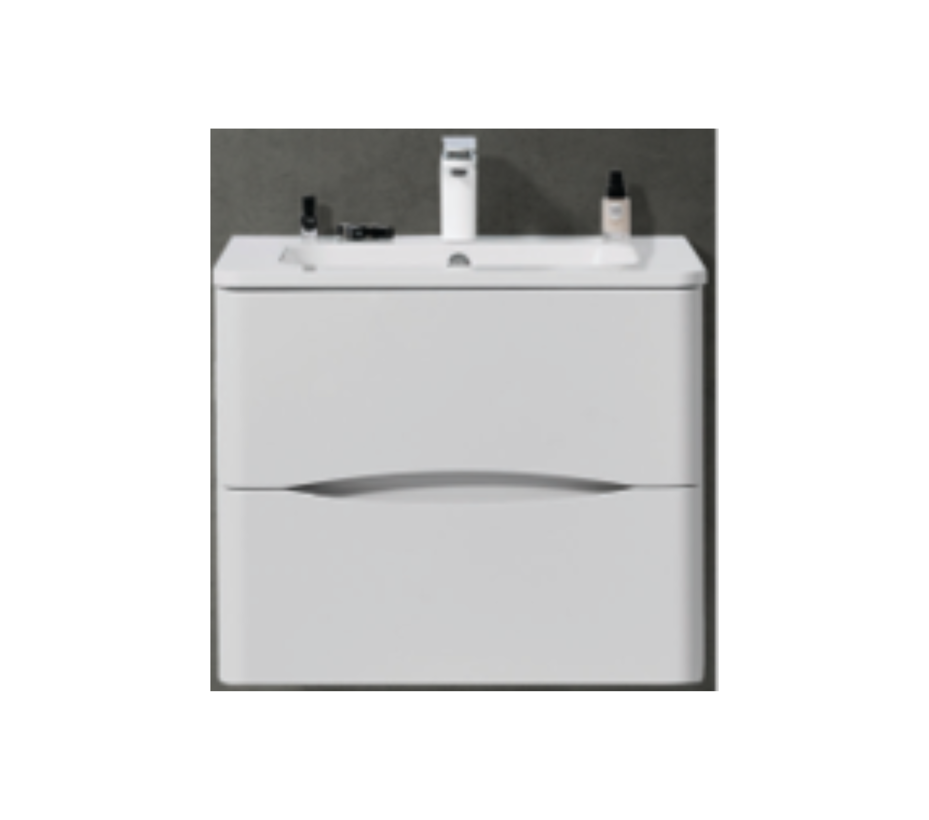 Bathroom Cabinet With Double Drawer Only