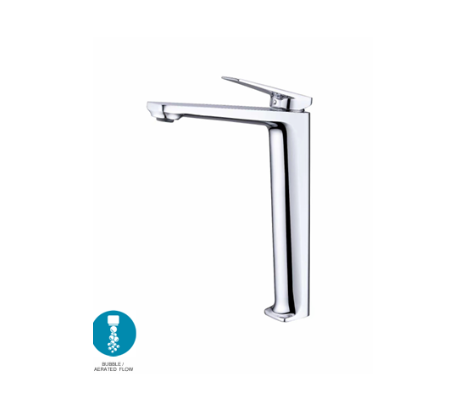 Extended Basin Mixer, Deck Mounted