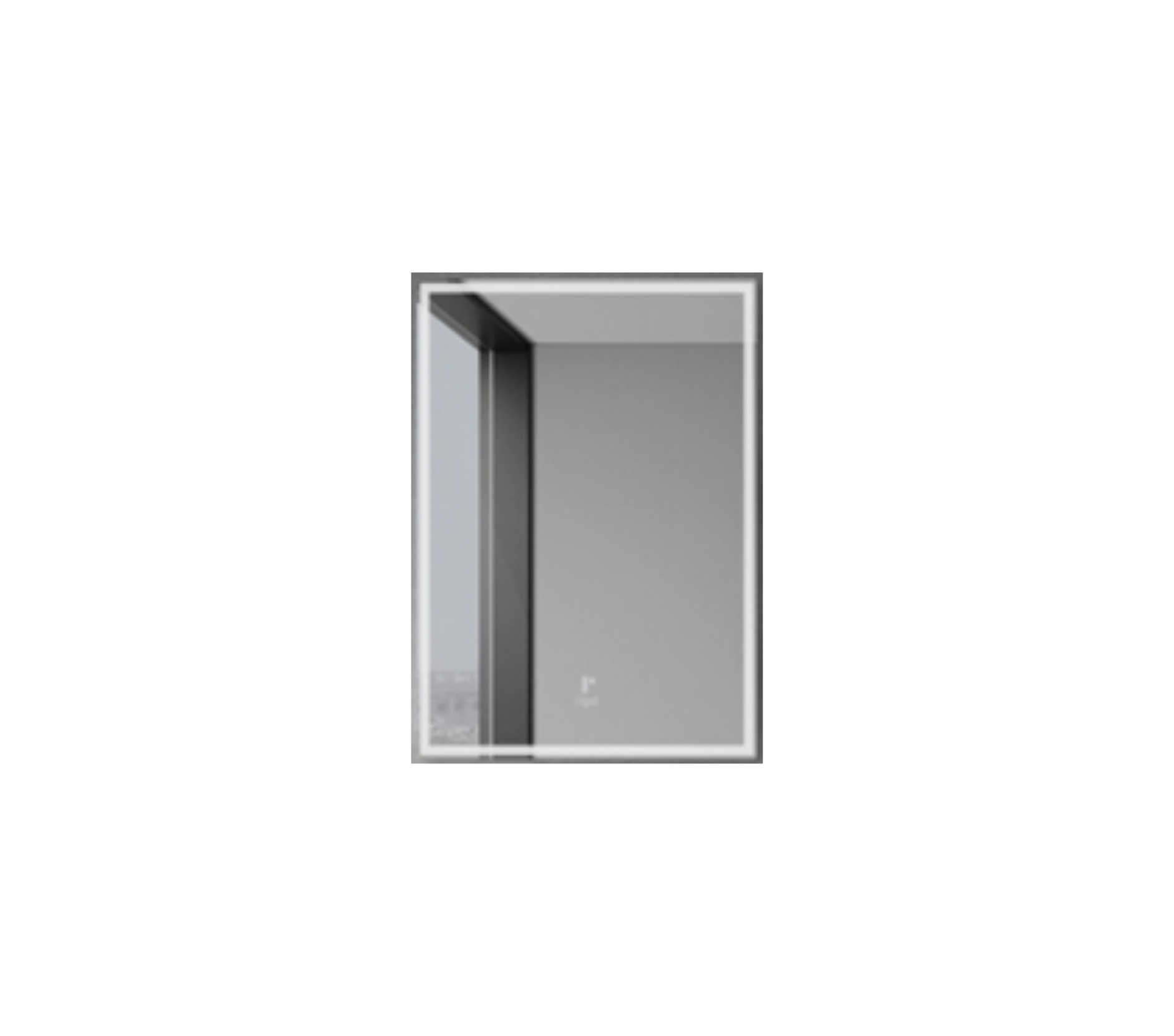 Wall-Mounted Mirror Only