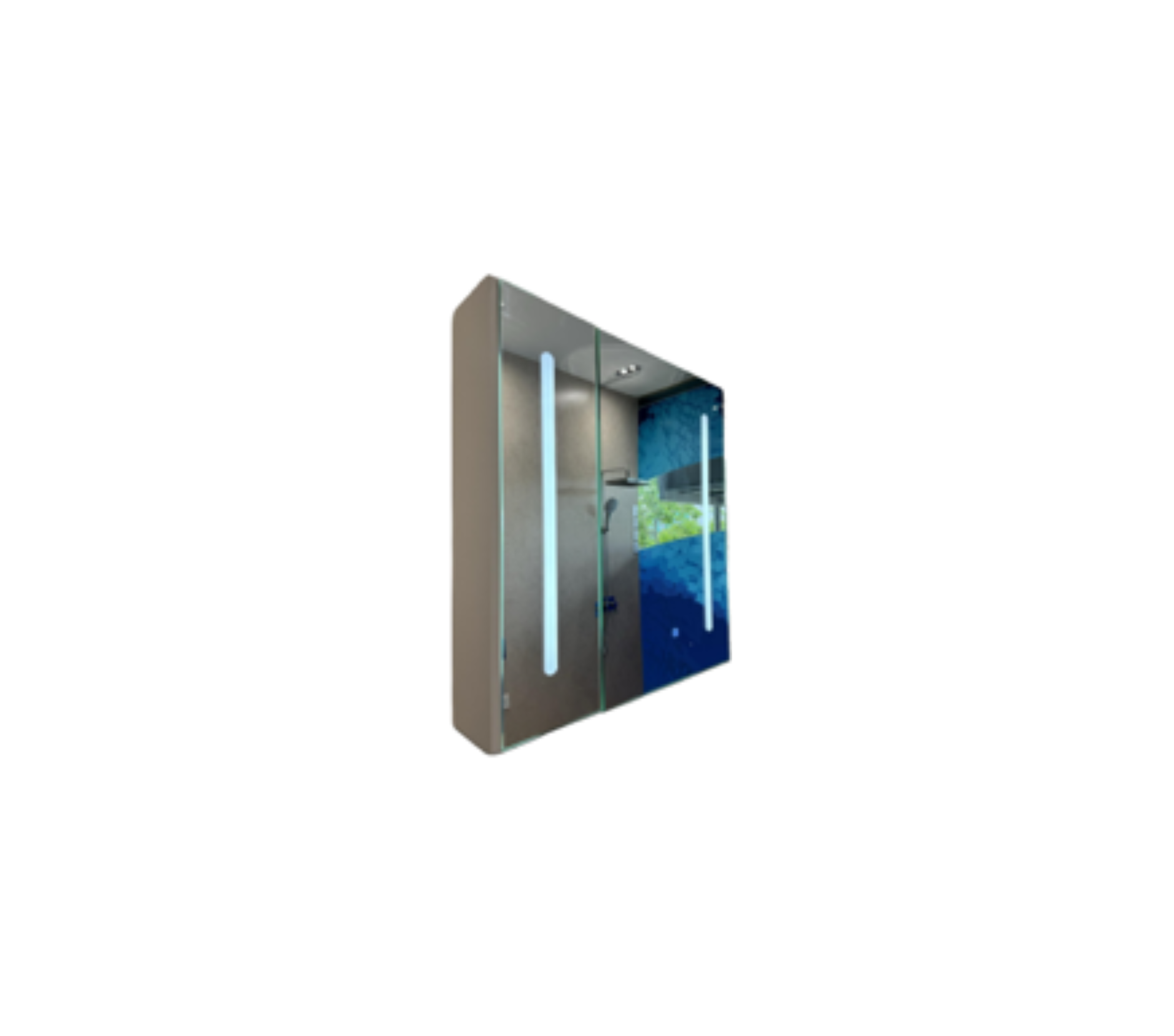 Wall-Mounted Mirror Cabinet