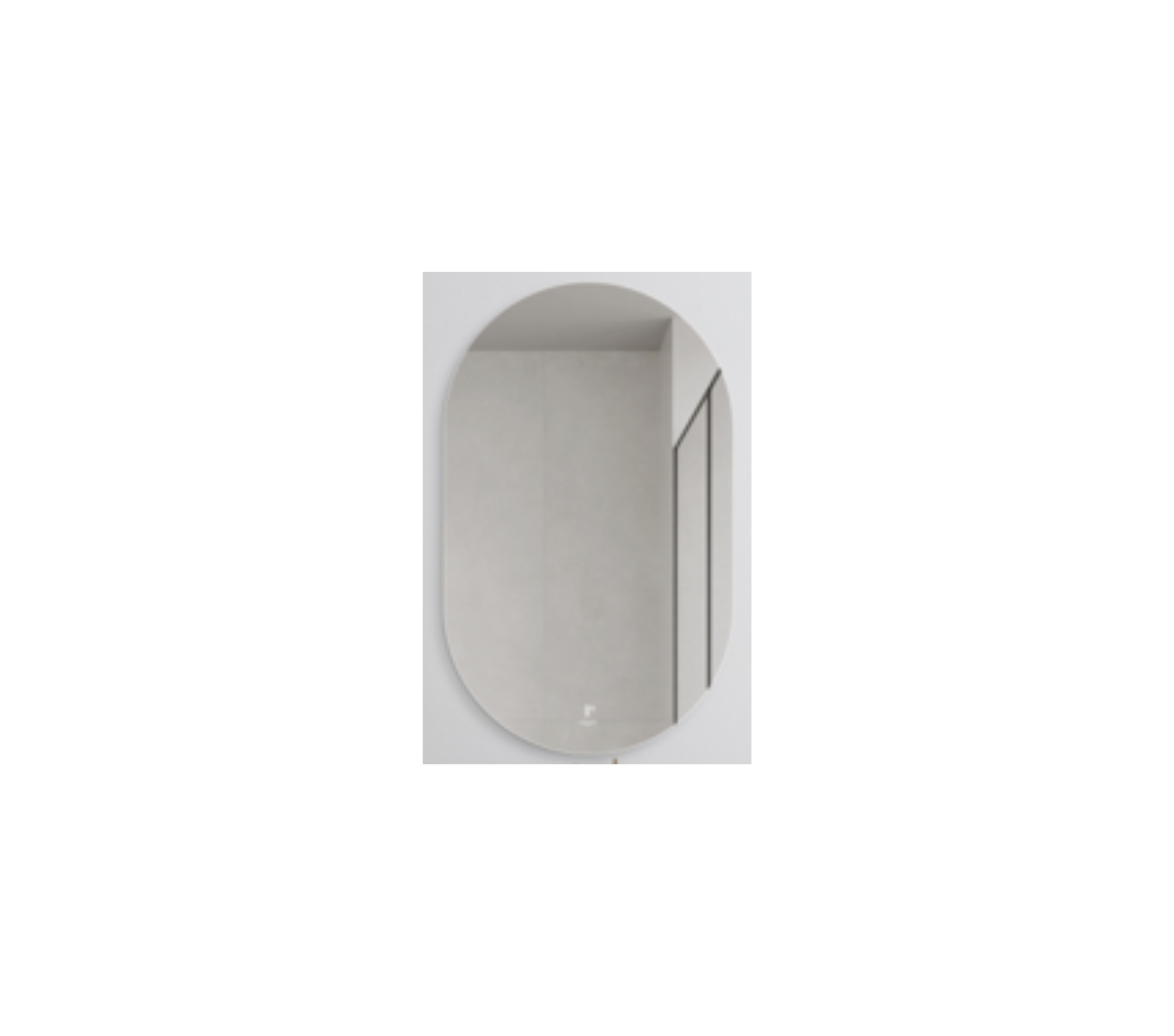 Wall-Mounted Mirror Only