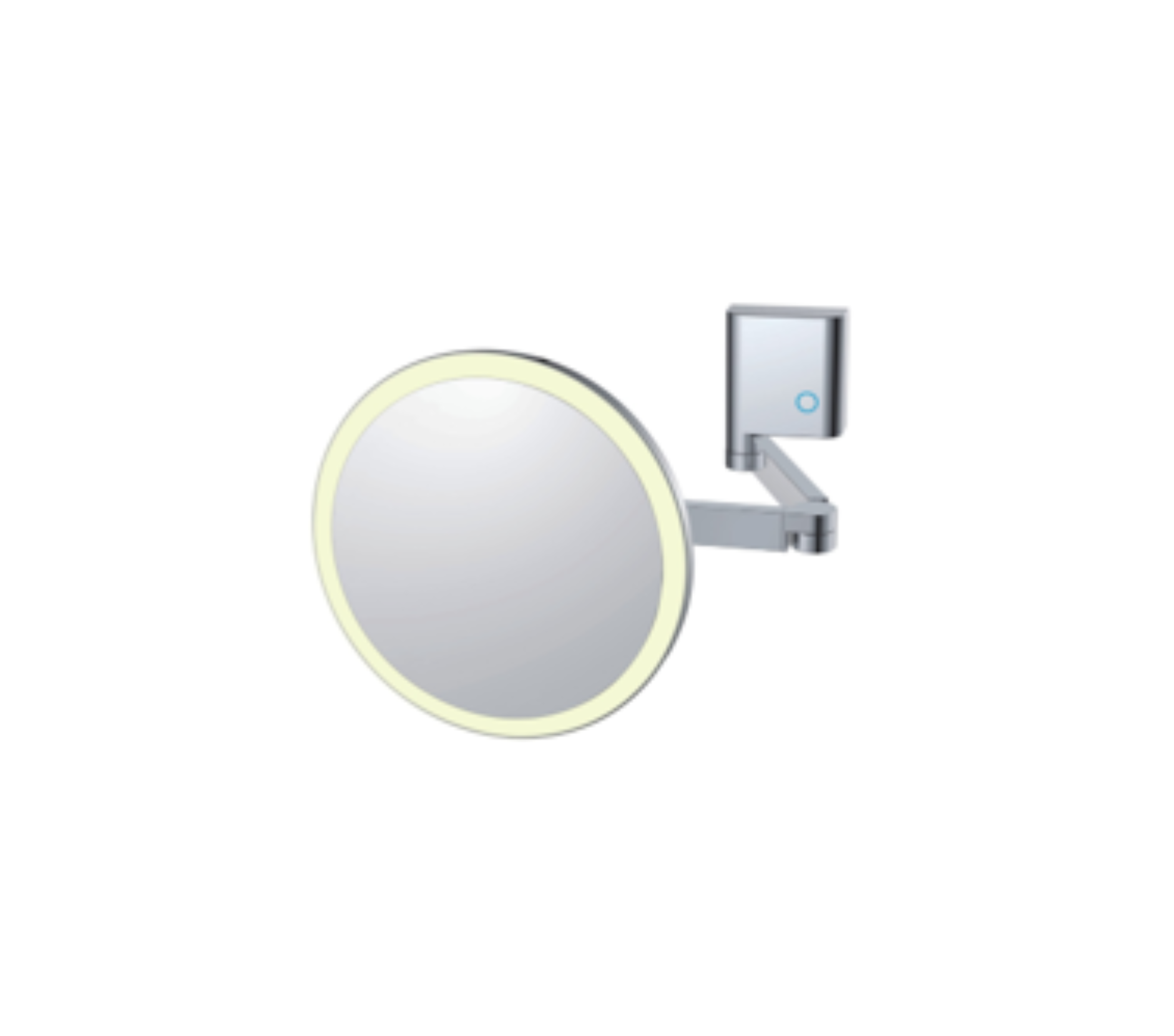 Wall Hung Cosmetic Mirror C/W LED