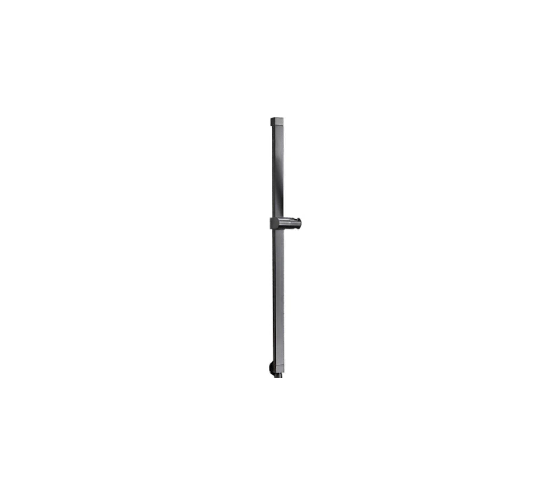 Square Shower Sliding Rail W/ Shower Union
