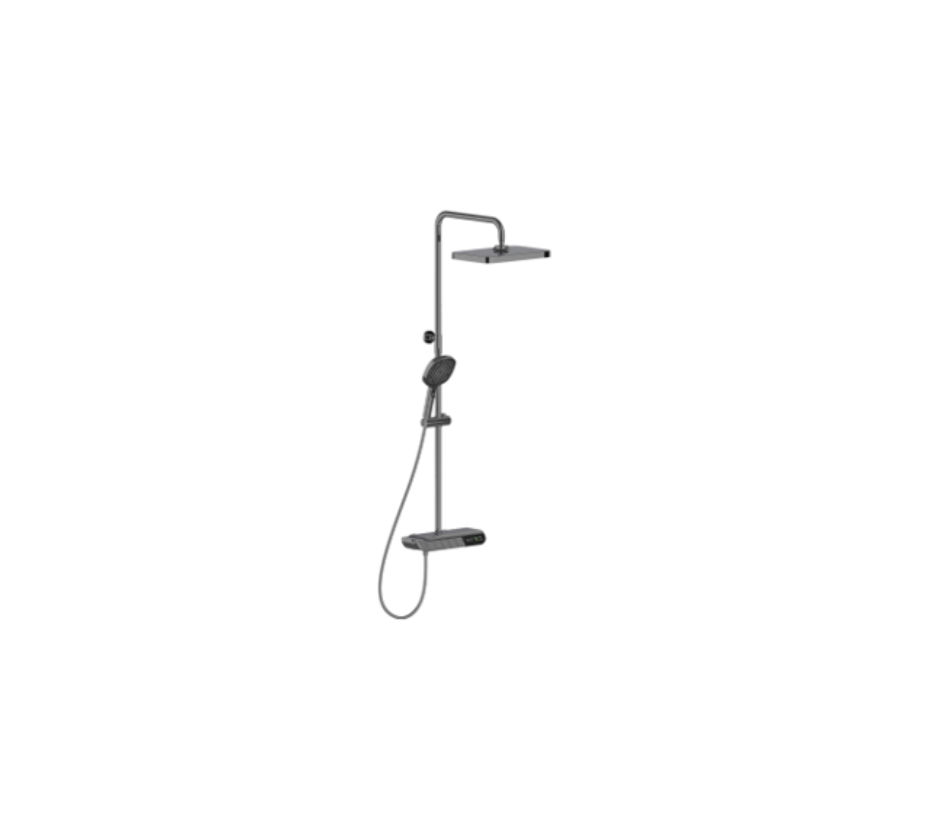 Wall Mounted Exposed Thermostatic 3 in 1 Shower Mixer